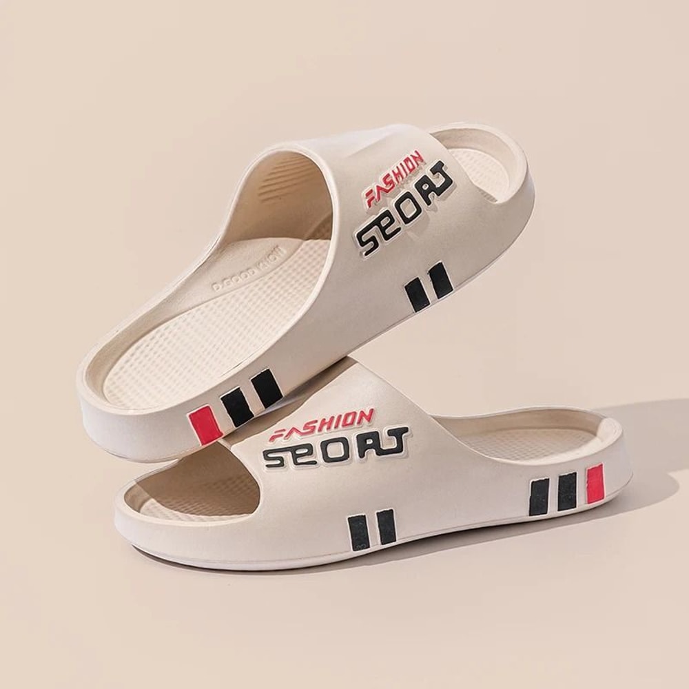 Mens Summer Sport Slippers Soft Sole Non Slip Indoor Outdoor Home Shoes 6