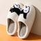 Winter Cute Cat Slippers For Women Warm Soft Sole Indoor Home Shoes 3