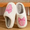 Womens Winter Slippers Indoor Elegant Bow Soft Sole Warm House Shoes 3