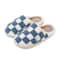 Womens Fuzzy Checker Winter Slippers Cozy Fluffy House Shoes 2