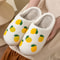 Cute Lemon Children Winter Slippers Soft Parent Child House Shoes 1