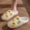 Cute Lemon Children Winter Slippers Soft Parent Child House Shoes 2