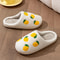 Cute Lemon Children Winter Slippers Soft Parent Child House Shoes 4