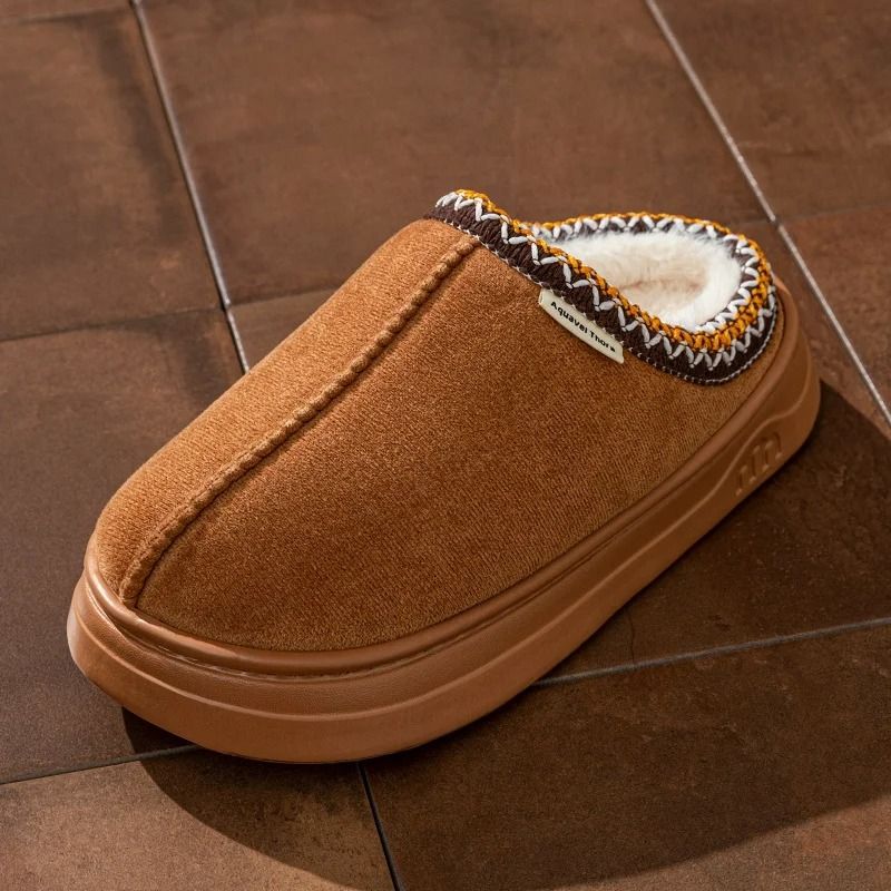 Women Winter Slipper Boots Warm Non Slip Thick Sole Indoor Outdoor Shoes 6