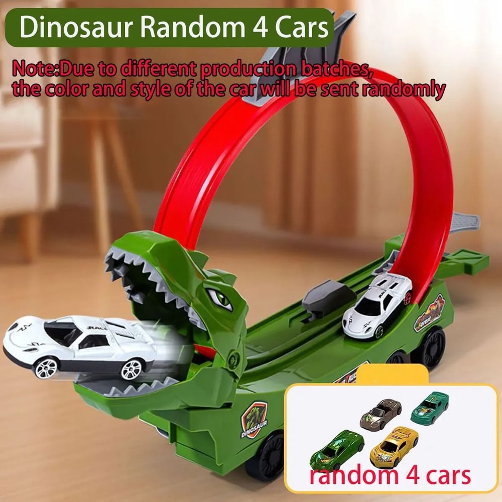 Dinosaur Track Car Sliding Railway DIY Assembly Toy For Kids 1