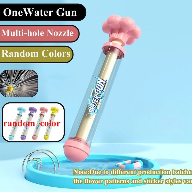Fireworks Spray Pull Back Water Gun Outdoor Splash Toy For Kids 13