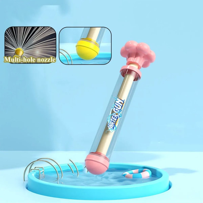 Fireworks Spray Pull Back Water Gun Outdoor Splash Toy For Kids 14