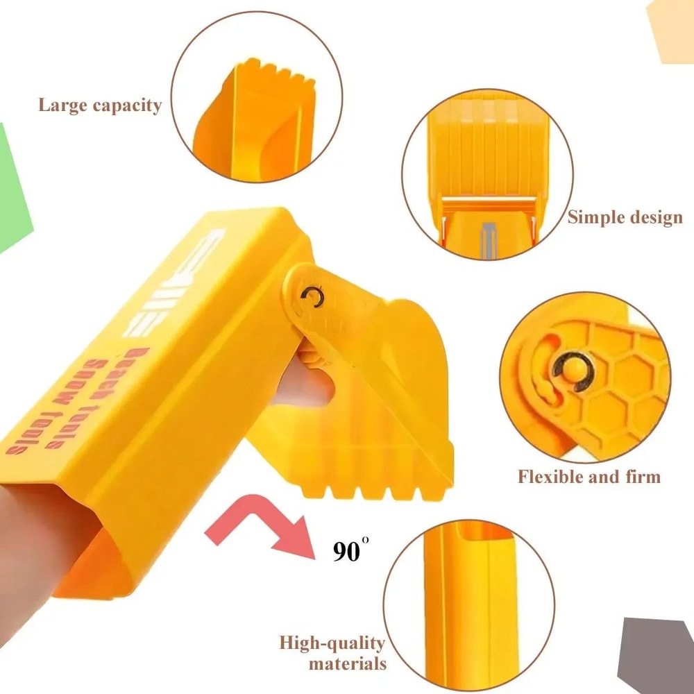 Kids Excavator Digging Arm Sand And Snow Beach Toy Shovel 4