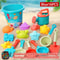 Kids Beach Sand And Water Play Toy Set Bucket Shovel Tools 1