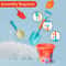Kids Beach Sand And Water Play Toy Set Bucket Shovel Tools 5