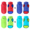 Warm Winter Reversible Dog Jacket Waterproof Padded Pet Vest 0