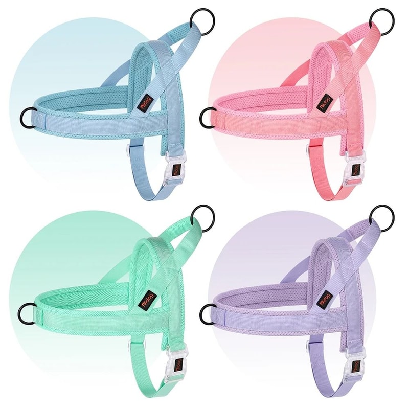 Soft No Pull Dog Harness Adjustable Padded Nylon Pet Vest 7