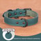 Soft Genuine Leather Dog Collar Durable Pet Collar For All Dog Sizes 0