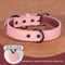 Soft Genuine Leather Dog Collar Durable Pet Collar For All Dog Sizes 1