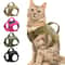 Nylon Tactical Cat Harness Vest With Handle And Stickers 6