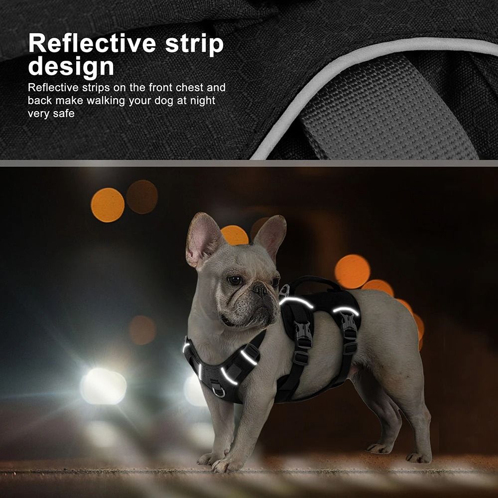 Comfort Control Reflective Dog Harness Adjustable Vest With Handle 4