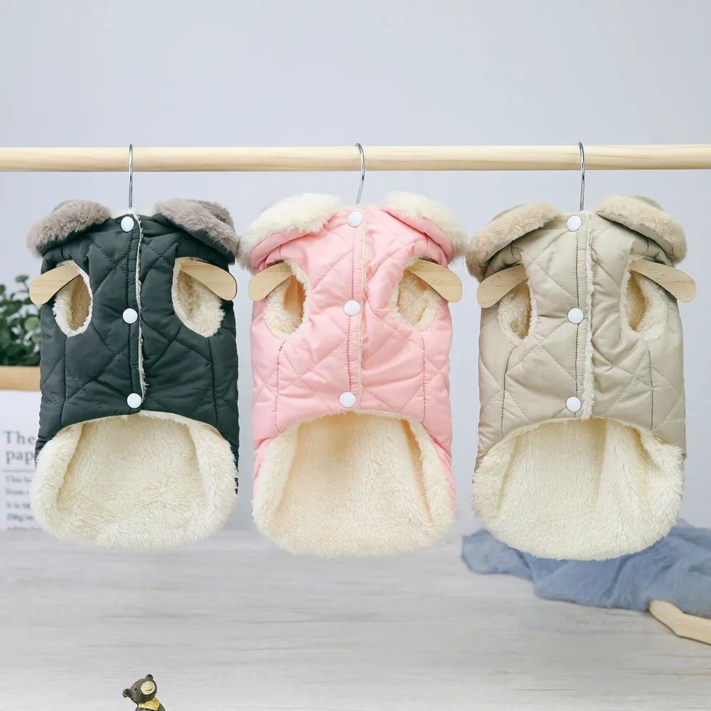 Soft Warm Winter Pet Jacket Vest For Dogs And Cats 7