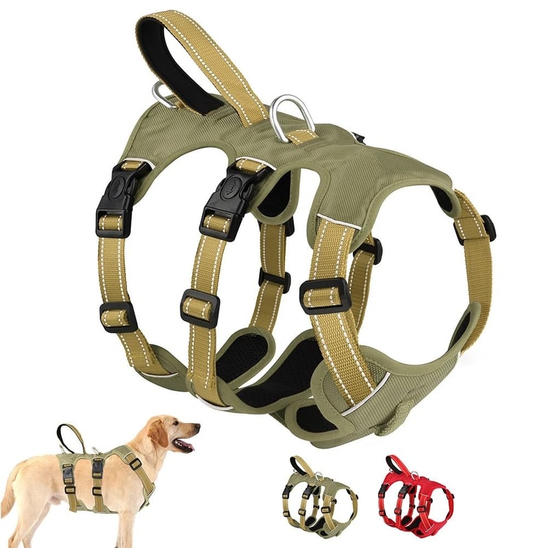 Waterproof Reflective Padded Dog Harness For Medium Large Dogs 6