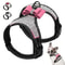 Reflective Rhinestone Dog Harness Vest With Bow Accent 10