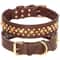 Spiked Leather Dog Collar For Strong And Stylish Dogs 1