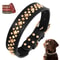 Spiked Leather Dog Collar For Strong And Stylish Dogs 7