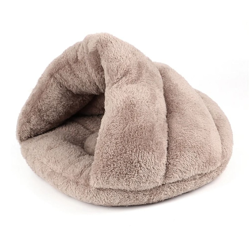 Warm Fleece Pet Bed Cozy Nest For Cats And Small Dogs 2