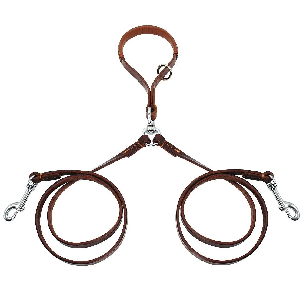 Two Way No Tangle Double Dog Leash For Walking And Training 4