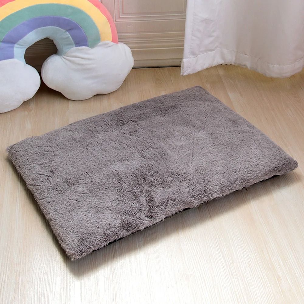 Soft Thick Washable Dog Bed Mat With Removable Cushion 1