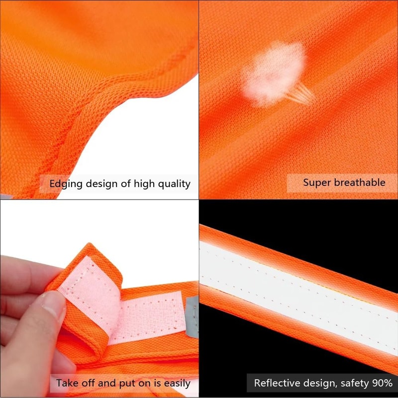 Reflective Waterproof Dog Vest For Night Safety And High Visibility Walking 3