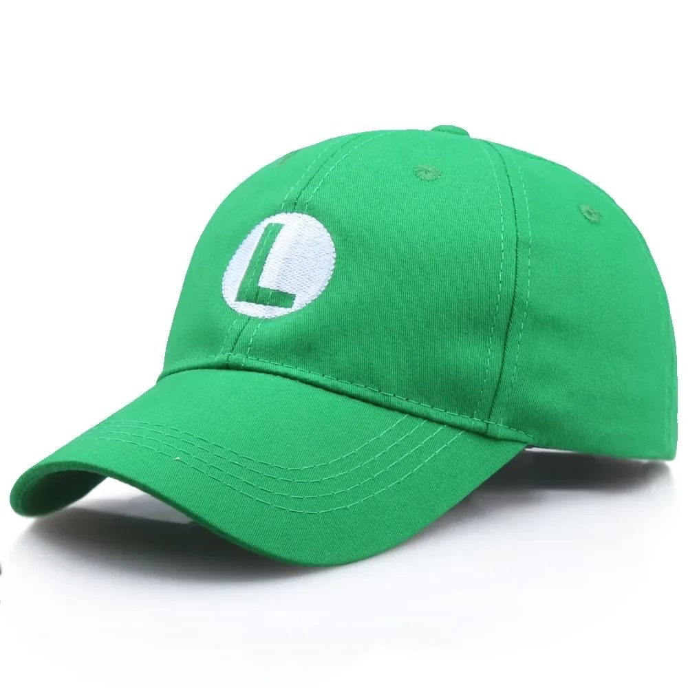 Mario Inspired Embroidered Baseball Cap Adjustable Cartoon Gaming Hat 2