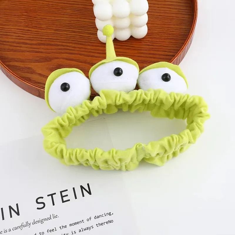 Toy Story Alien Plush Hairband Cute Cartoon Face Washing Headband 2