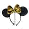 Mickey Mouse Style Sequin Ear Headband Party Hair Hoop For Girls 5