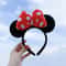 Mickey Mouse Style Sequin Ear Headband Party Hair Hoop For Girls 1