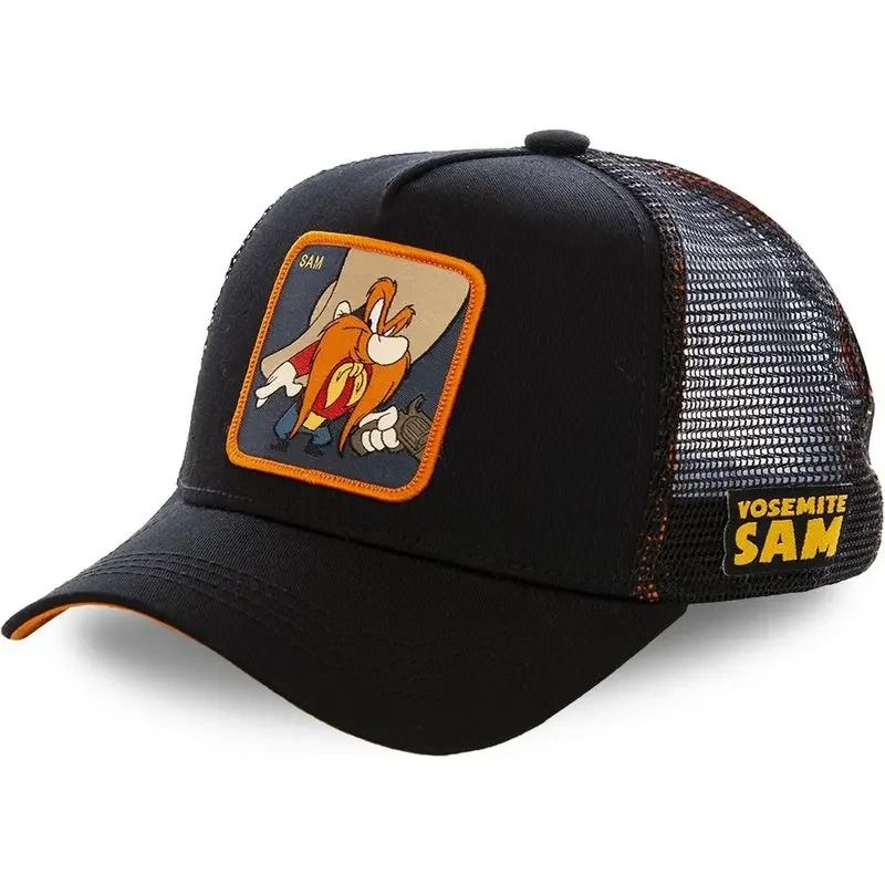 Anime Cartoon Snapback Baseball Cap Cotton Trucker Hat For Men And Women 15