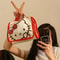 Large Capacity Kawaii Cartoon Makeup Bag Folding Travel Cosmetic Organizer 9
