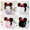 Minnie Mouse Style Bow Earmuffs Warm Cartoon Ear Warmers For Girls 0