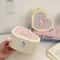 Cute Cartoon Heart Desktop Storage Box Makeup Brush And Stationery Organizer 6