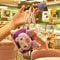 Cute Plush Cartoon Keychain Coin Purse Wallet With Zipper For Girls 8