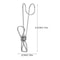 Stainless Steel Hanging Clips With Hooks Heavy Duty Metal Clothespins Set Of 10 1