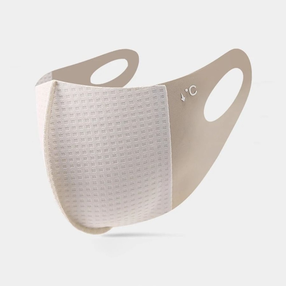 Ice Silk Sun Protection Face Mask Cooling Summer Sunscreen Mask For Women 2