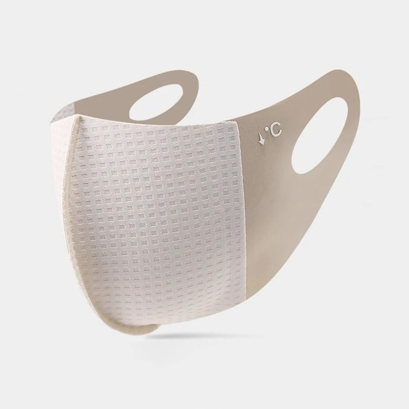 Ice Silk Sun Protection Face Mask Cooling Summer Sunscreen Mask For Women 2