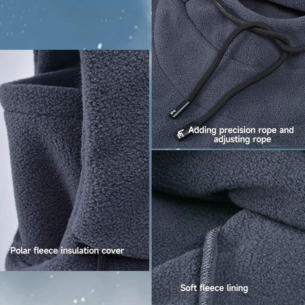 Winter Fleece Balaclava Hat Windproof Head And Neck Cover For Men And Women 7