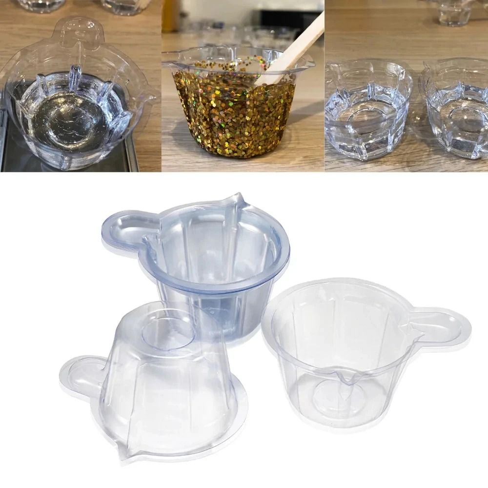 Disposable Plastic Paint Cups 40ml Airbrush Mixing Containers Set 1