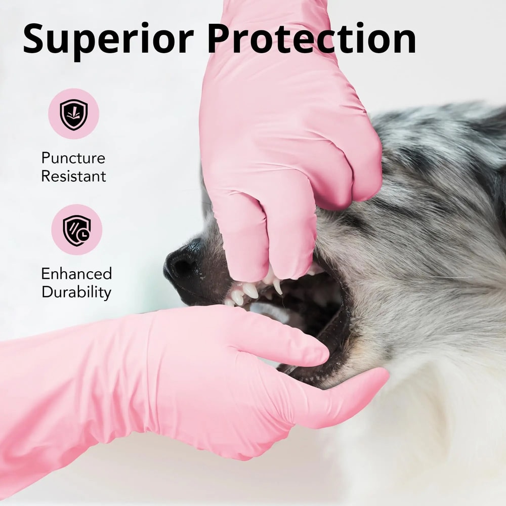 Disposable Nitrile Gloves Latex Free Thickened Cleaning And Food Safe Gloves 12