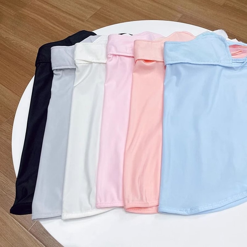 Ice Silk Full Face Sun Protection Mask UV Neck And Face Cover For Women 11