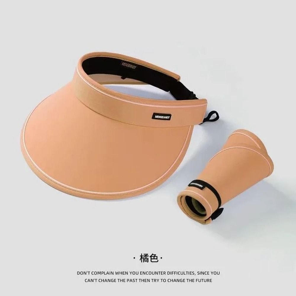 Foldable Wide Brim Summer Sun Hat Portable Hair Hoop Beach Hat For Women 2