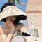 Foldable Wide Brim Summer Sun Hat Portable Hair Hoop Beach Hat For Women 11