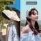 Foldable Wide Brim Summer Sun Hat Portable Hair Hoop Beach Hat For Women 13