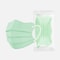 Butterfly Shaped Disposable Face Masks Pink 3 Layer Protective Masks For Women 1