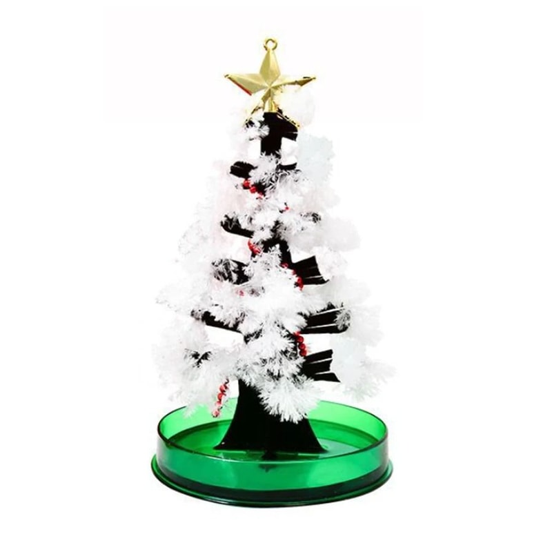 Magic Crystal Growing Christmas Tree Science Experiment Toy For Kids 7